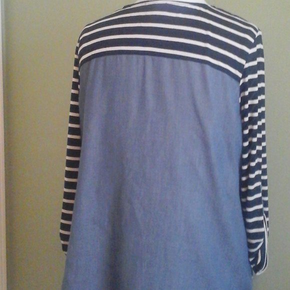 Tribal Striped Top, XL - Picture 3 of 7
